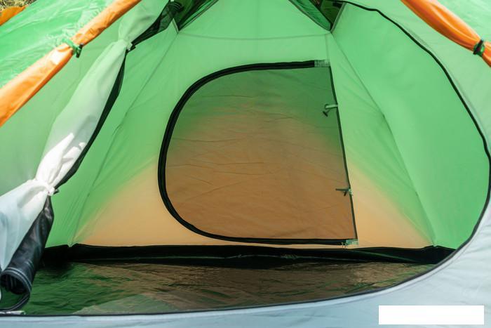 Треккинговая палатка Sundays ZC-TT009-4P v2 (зеленый/желтый) - фото 7 - id-p225807726