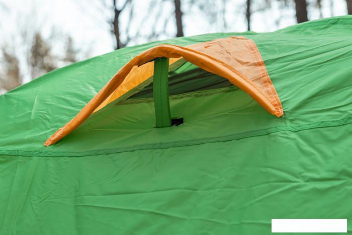 Треккинговая палатка Sundays ZC-TT010-4P v2 (зеленый/желтый) - фото 8 - id-p225807745