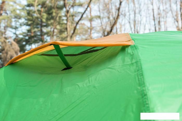 Треккинговая палатка Sundays ZC-TT009-3P v2 (зеленый/желтый) - фото 9 - id-p225807759