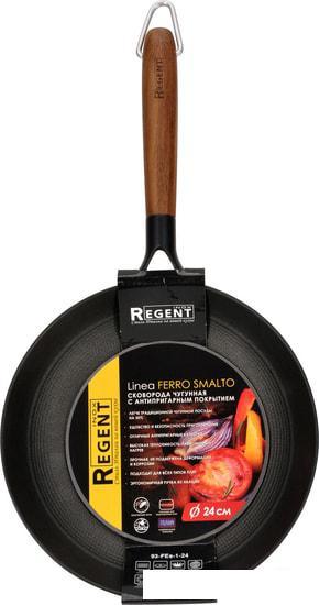 Сковорода Regent Ferro Smalto 93-FEs-1-24 - фото 2 - id-p225962937