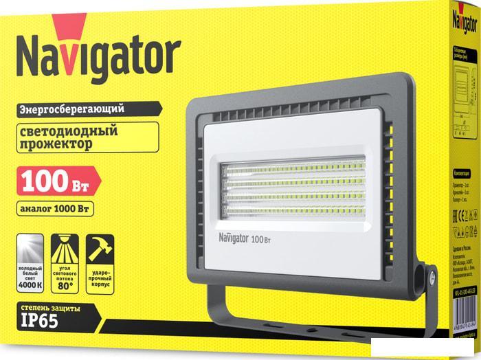 Уличный прожектор Navigator NFL-01-100-6.5K-LED - фото 2 - id-p225815157