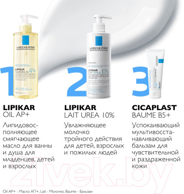 Молочко для тела La Roche-Posay Lipikar Lait Urea 10% - фото 9 - id-p226386019