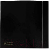 Вентилятор накладной Soler&Palau Silent-200 CHZ Black Design / 5210426200-436900