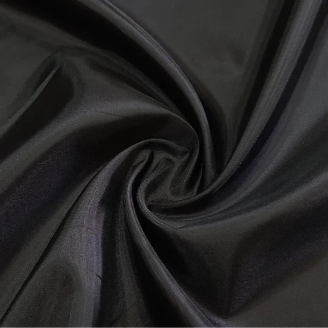 Полиэфирная подкладка 190Т (черный цвет), фото 2