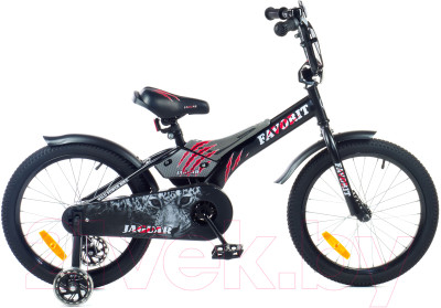Детский велосипед FAVORIT Jaguar / JAG-18BK - фото 1 - id-p226388306