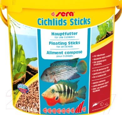 Корм для рыб Sera Cichlids Sticks 220 - фото 1 - id-p226387136