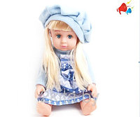 Кукла Алина музыкальная, 25 см, в рюкзачке, JM66-032