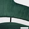 Стул с подлокотниками Алвест AV 448 (темно-зеленый бархат/черный), фото 2