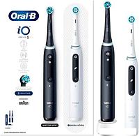 Электрическая зубная щетка Oral-B iO 5 Duo (черный/белый)