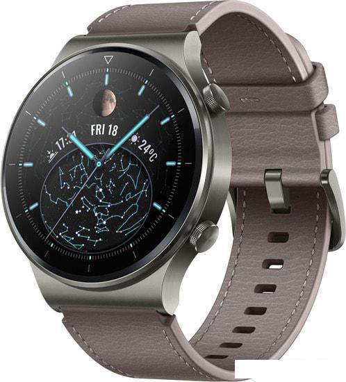 Умные часы Huawei Watch GT2 Pro (туманно-серый) - фото 1 - id-p226279179
