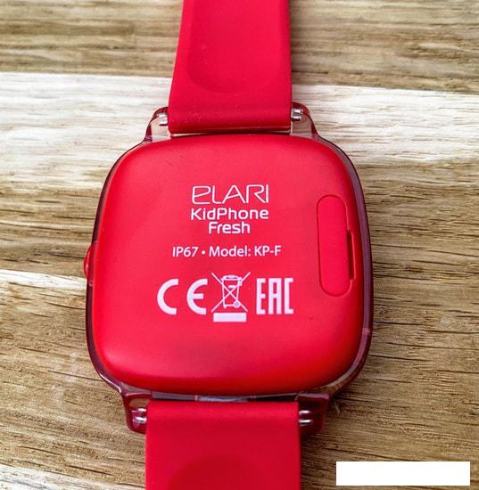 Умные часы Elari Kidphone Fresh (красный) - фото 7 - id-p224848634