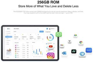 Планшет Doogee T20 Ultra 12GB/256GB LTE (черный), фото 2