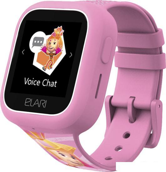 Умные часы Elari FixiTime Lite (розовый) - фото 1 - id-p224850619