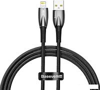 Кабель Baseus Glimmer Series Fast Charging Data Cable USB Type-A - Lightning 2.4A CADH000201 (1 м, ч