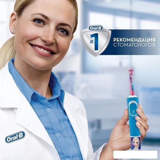 Электрическая зубная щетка Oral-B Kids Frozen D100.413.2KX - фото 9 - id-p224882072