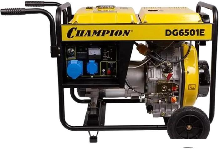 Дизельный генератор Champion DG6501E - фото 1 - id-p226143633
