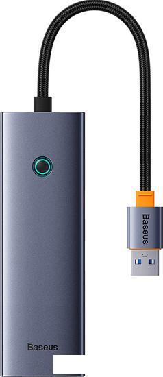 USB-хаб Baseus Flite Series 4-Port USB-A Hub B0005280A813-01 - фото 1 - id-p226279518