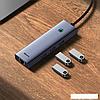 USB-хаб  Baseus Flite Series 4-Port USB-A Hub B0005280A813-01, фото 4