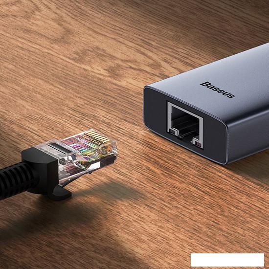 USB-хаб Baseus Flite Series 4-Port USB-A Hub B0005280A813-01 - фото 9 - id-p226279518
