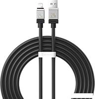 Кабель Baseus CoolPlay Series Fast Charging Cable 2.4A USB Type-A - Lightning (2 м, черный)