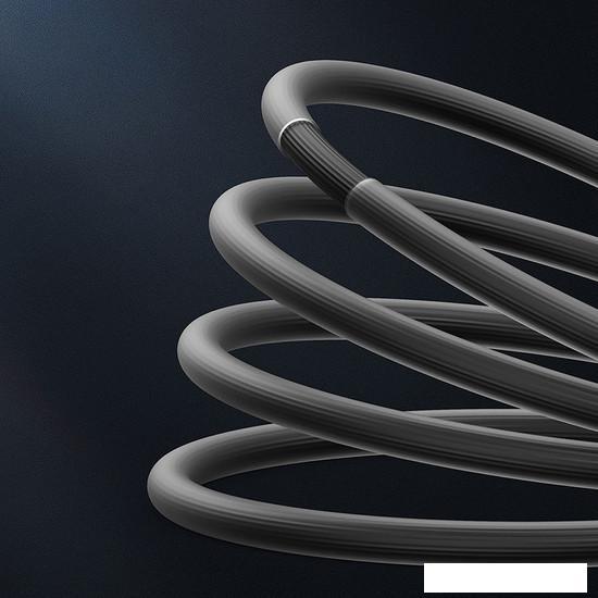 Кабель Baseus CoolPlay Series Fast Charging Cable 2.4A USB Type-A - Lightning (2 м, черный) - фото 7 - id-p226279538