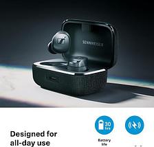 Наушники Sennheiser Momentum True Wireless 4 (черный), фото 3