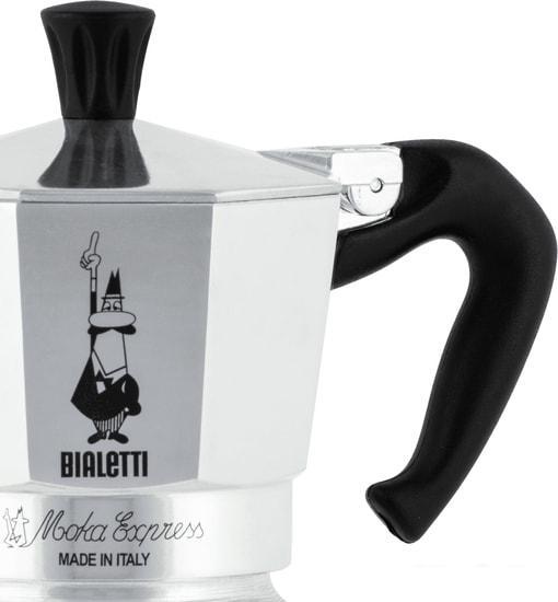 Гейзерная кофеварка Bialetti Moka Express (1 порция) - фото 4 - id-p226279564