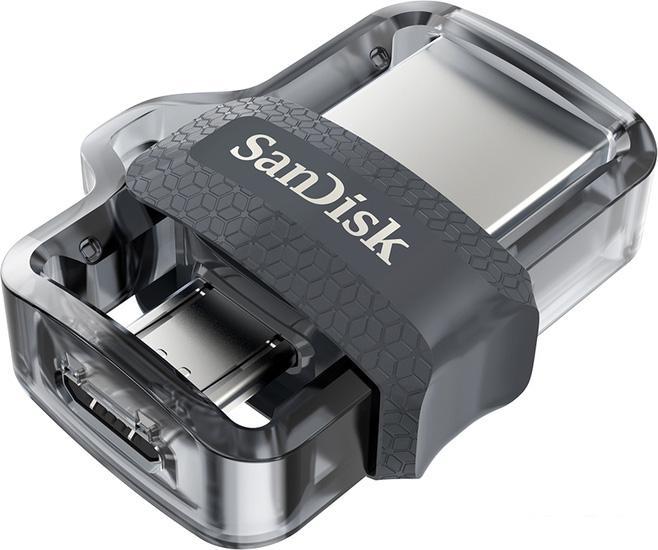 USB Flash SanDisk Ultra Dual M3.0 32GB [SDDD3-032G-G46] - фото 2 - id-p225411629