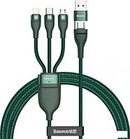 Кабель Baseus Flash Series Two-For-Three Data Cable USB-C/A - M+L+C CA2T3-06