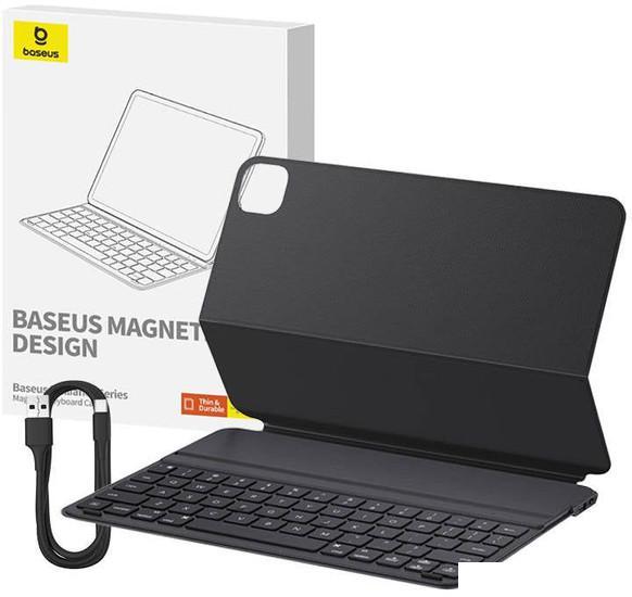 Чехол для планшета Baseus Brilliance Series Magnetic Keyboard для Apple iPad Air4/Air5 10.9 /iPad Pr - фото 2 - id-p226279611