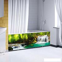 Фронтальный экран под ванну Comfort Alumin Водопад 3D 1.7