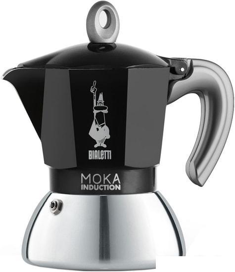 Гейзерная кофеварка Bialetti New moka induction (2 порции, черный) - фото 1 - id-p224897150