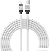 Кабель Baseus CoolPlay Series Fast Charging Cable 2.4A USB Type-A - Lightning (2 м, белый)