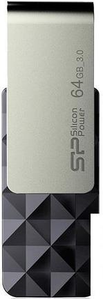 USB Flash Silicon-Power Blaze B30 64GB (SP064GBUF3B30V1K), фото 2
