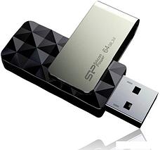 USB Flash Silicon-Power Blaze B30 64GB (SP064GBUF3B30V1K), фото 3