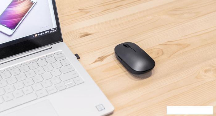 Мышь Xiaomi Mi Wireless Mouse WSB01TM (черный), фото 2