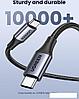 Кабель Ugreen US535 15311 USB Type-C - USB Type-C (1 м, черный), фото 2