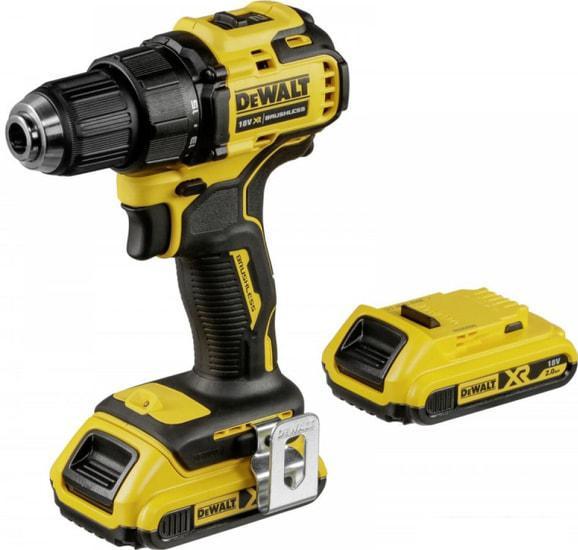 Дрель-шуруповерт DeWalt DCD708D2T-QW (с 2-мя АКБ, кейс) - фото 3 - id-p226168700