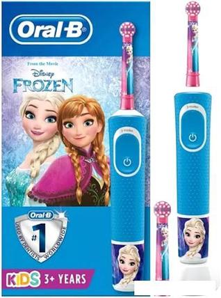 Электрическая зубная щетка Oral-B Vitality 100 Kids Plus Frozen D100.423.2K 4210201241379, фото 2