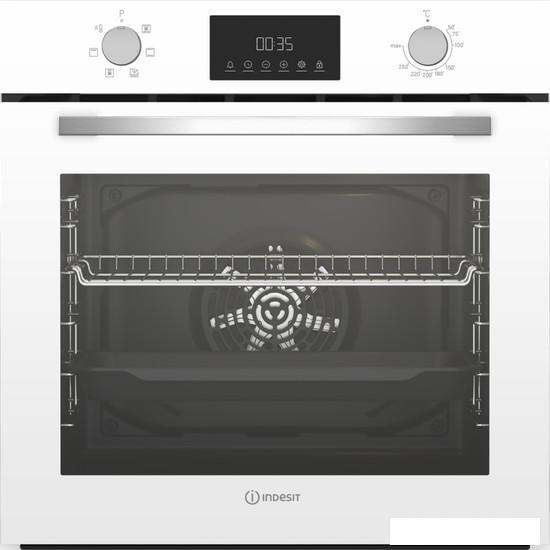 Электрический духовой шкаф Indesit IFE 3644 J WH - фото 1 - id-p226280036