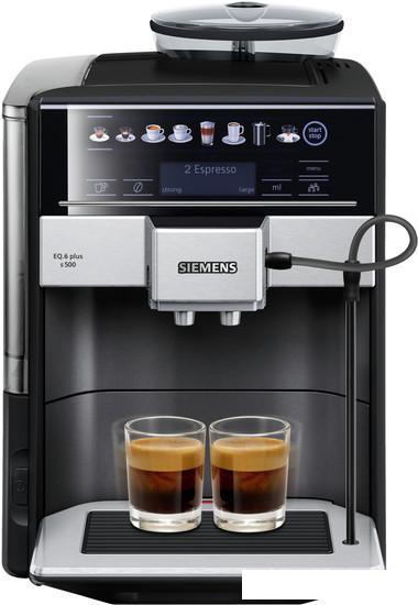 Эспрессо кофемашина Siemens EQ.6 plus s500 TE655319RW - фото 2 - id-p226169105