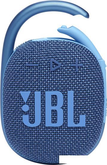 Беспроводная колонка JBL Clip 4 Eco (синий) - фото 2 - id-p226280104