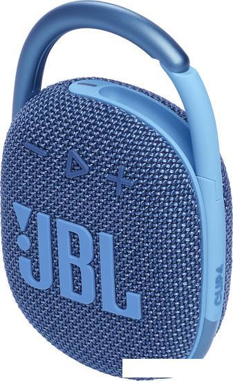 Беспроводная колонка JBL Clip 4 Eco (синий) - фото 6 - id-p226280104