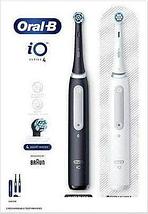 Комплект зубных щеток Oral-B iO Series 4 Duo (черный/белый), фото 3