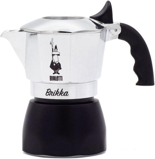 Гейзерная кофеварка Bialetti New Brikka с клапаном (4 порции) - фото 1 - id-p225072246