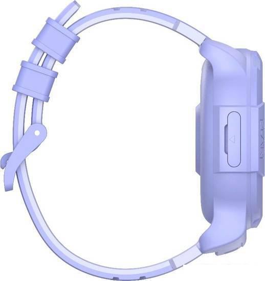 Детские умные часы Elari KidPhone 4G Wink (сиреневый) - фото 2 - id-p225072261