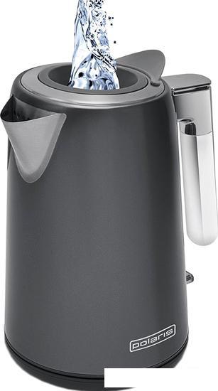 Электрический чайник Polaris PWK 1746CA Water Way Pro (серый) - фото 1 - id-p226169341