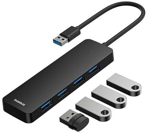 USB-хаб Baseus UltraJoy Series 4-Port Hub Lite B0005280B111-00 - фото 3 - id-p226280190