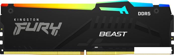 Оперативная память Kingston FURY Beast RGB 32ГБ DDR5 5200 МГц KF552C36BBEA-32