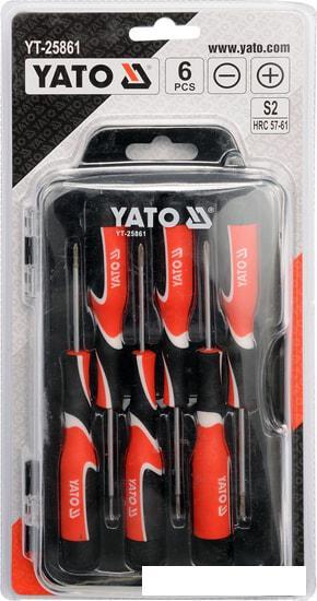 Набор отверток Yato YT-25861 (6 предметов) - фото 1 - id-p226141385